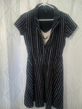 Disney Nightmare Before Christmas 98% cotton Skater Dress size MD